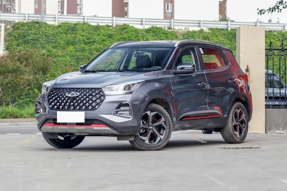 GPSのインフォテイメント システムが付いているChery Tiggo 5xの燃料のコンパクトのSuvの合金の車輪の自動車